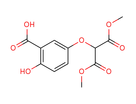 2-(3-Carboxy-4-hydroxy-phenoxy)-malonic acid dimethyl ester