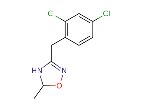 3-(2,4-dichloro-benzyl)-5-methyl-2<sup>(4)</sup>,5-dihydro-[1,2,4]oxadiazole
