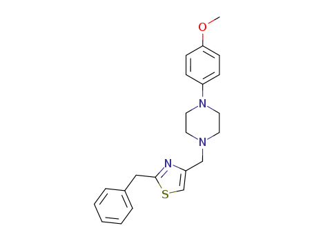 Piperazine,
1-(4-methoxyphenyl)-4-[[2-(phenylmethyl)-4-thiazolyl]methyl]-