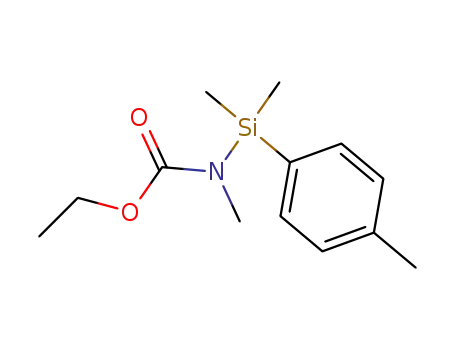 Carbamic acid, [dimethyl(4-methylphenyl)silyl]methyl-, ethyl ester