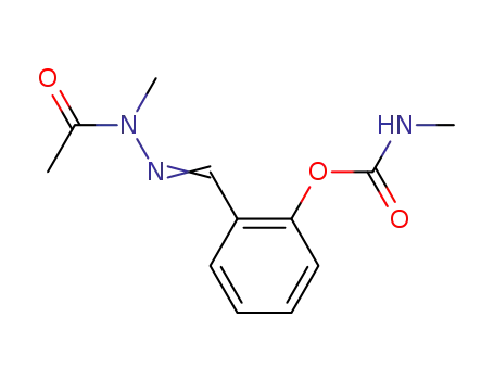 Methyl-carbamic acid 2-(acetyl-methyl-hydrazonomethyl)-phenyl ester