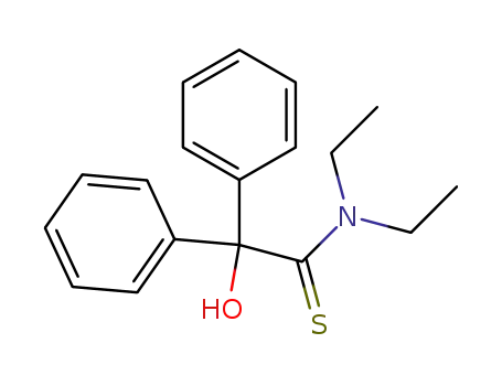 Benzeneethanethioamide, N,N-diethyl-a-hydroxy-a-phenyl-