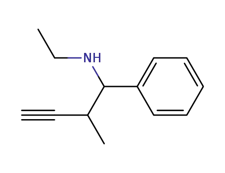 Ethyl-(2-methyl-1-phenyl-but-3-ynyl)-amine