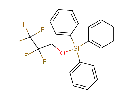 Silane, (2,2,3,3,3-pentafluoropropoxy)triphenyl-