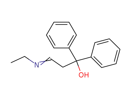 Benzenemethanol, a-[2-(ethylimino)ethyl]-a-phenyl-