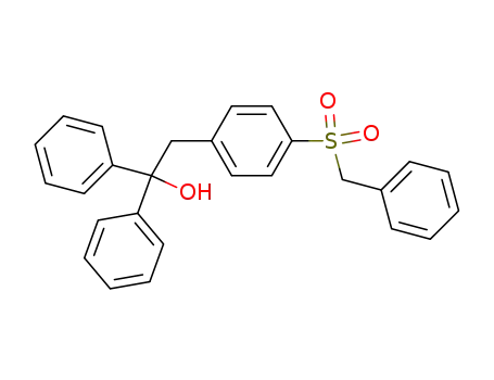 1,1-Diphenyl-2-(4-phenylmethanesulfonyl-phenyl)-ethanol