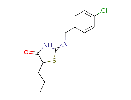 2-(4-chloro-benzylamino)-5-propyl-thiazol-4-one