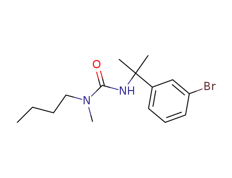 Urea, N'-[1-(3-bromophenyl)-1-methylethyl]-N-butyl-N-methyl-