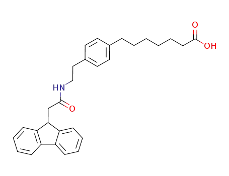 Benzeneheptanoic acid, 4-[2-[(9H-fluoren-9-ylacetyl)amino]ethyl]-