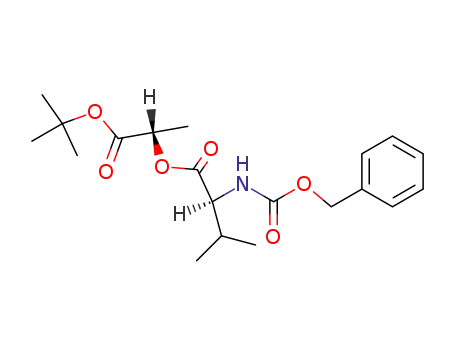 Benzyloxycarbonyl-L-val-L-milchsaeure-tert.butylester
