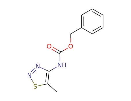 (5-methyl-[1,2,3]thiadiazol-4-yl)-carbamic acid benzyl ester