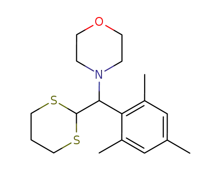 4-[[1,3]dithian-2-yl-(2,4,6-trimethyl-phenyl)-methyl]-morpholine