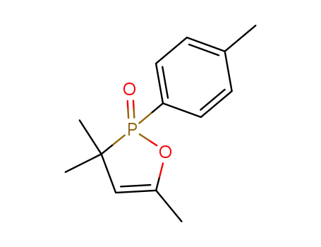 Molecular Structure of 32503-62-1 (3,3,5-trimethyl-2-<i>p</i>-tolyl-2,3-dihydro-[1,2]oxaphosphole 2-oxide)