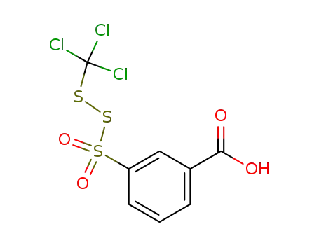 m-Carboxy-benzol-sulfonyl-trichlormethyl-disulfid