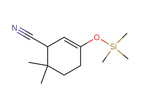 6,6-Dimethyl-3-trimethylsilanyloxy-cyclohex-2-enecarbonitrile
