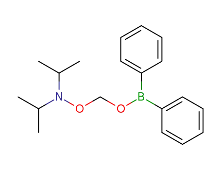 Molecular Structure of 3307-59-3 (5.5-Diisopropyl-1.1-diphenyl-dihydro-1.2.4.5-boradioxazol)