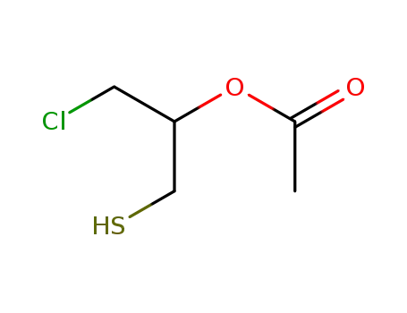 1-mercapto-3-chloro-2-propylacetate