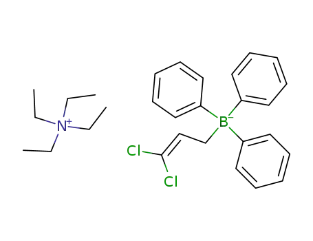 C<sub>21</sub>H<sub>18</sub>BCl<sub>2</sub><sup>(1-)</sup>*C<sub>8</sub>H<sub>20</sub>N<sup>(1+)</sup>