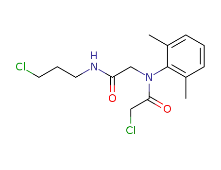 Acetamide,
2-chloro-N-[2-[(3-chloropropyl)amino]-2-oxoethyl]-N-(2,6-dimethylphenyl
)-