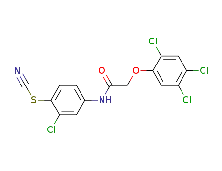 3'-Chlor-4'-thiocyanato(2,4,5-trichlorphenoxy)acetanilid