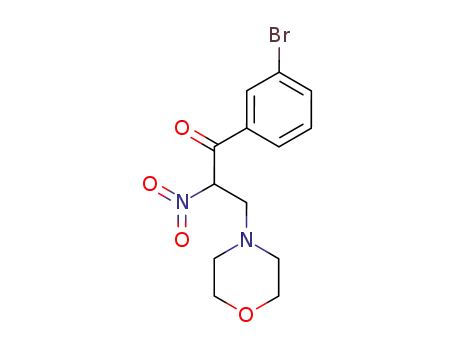 1-(3-bromo-phenyl)-3-morpholin-4-yl-2-nitro-propan-1-one