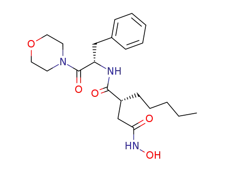 <i>N</i><sup>1</sup>-(1-benzyl-2-morpholin-4-yl-2-oxo-ethyl)-<i>N</i><sup>4</sup>-hydroxy-2-pentyl-succinamide