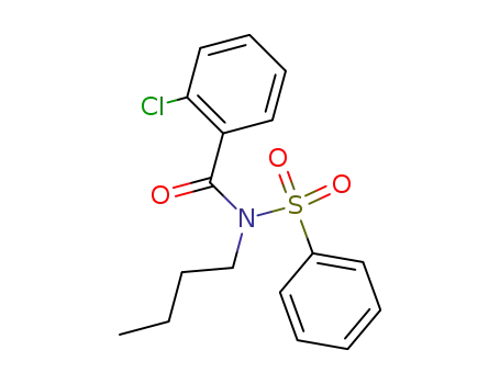 N-Butyl-N-(2-chloro-benzoyl)-benzenesulfonamide