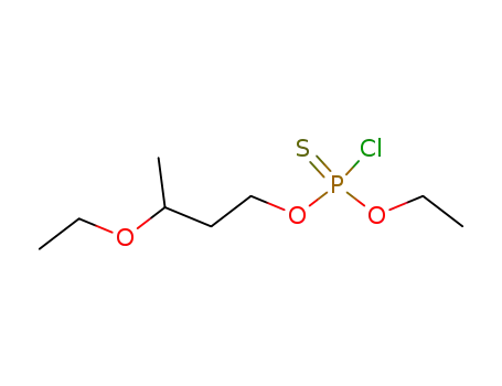 thiophosphorochloridic acid <i>O</i>-(3-ethoxy-butyl) ester <i>O</i>'-ethyl ester