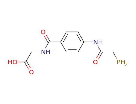 Molecular Structure of 16247-12-4 (p-Phosphino-acetyl-amino-hippursaeure)