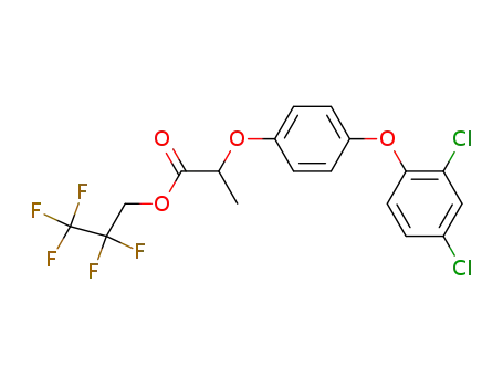 Propanoic acid, 2-[4-(2,4-dichlorophenoxy)phenoxy]-,
2,2,3,3,3-pentafluoropropyl ester