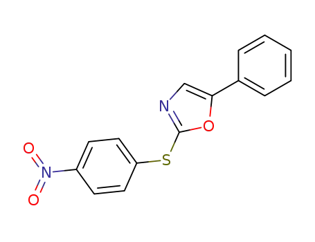2-(4-nitro-phenylsulfanyl)-5-phenyl-oxazole