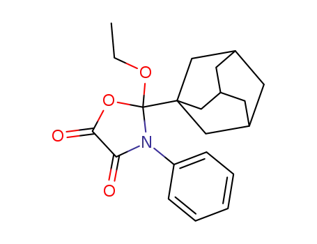 2-adamantan-1-yl-2-ethoxy-3-phenyl-oxazolidine-4,5-dione