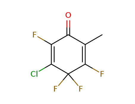 2,5-Cyclohexadien-1-one, 3-chloro-2,4,4,5-tetrafluoro-6-methyl-