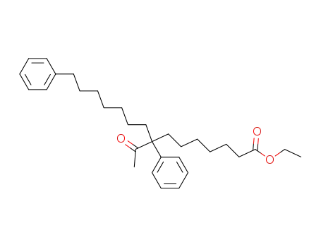 8-Acetyl-8,15-diphenyl-pentadecanoic acid ethyl ester