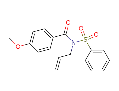 Benzamide, 4-methoxy-N-(phenylsulfonyl)-N-2-propenyl-