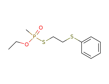 O-Aethyl-<S-phenylmercapto-2-aethyl>-methylthiophosphat