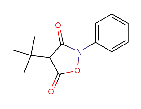 4-<i>tert</i>-butyl-2-phenyl-isoxazolidine-3,5-dione