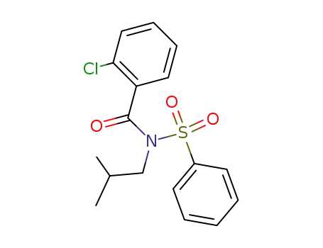 N-(2-Chloro-benzoyl)-N-isobutyl-benzenesulfonamide
