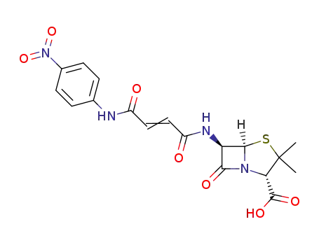 6β-[3-(4-nitro-phenylcarbamoyl)-acryloylamino]-penicillanic acid