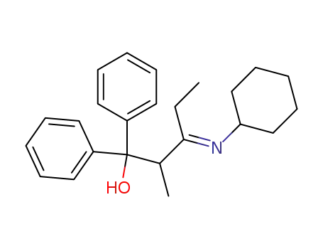 5-Hydroxy-4-methyl-5,5-diphenyl-pentyliden-2-cyclohexylamin