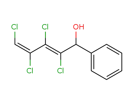 1-Hydroxy-1-phenyl-2,3,4,5-tetrachlor-penta-2,4-dien