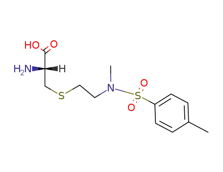 S-<N-Methyl-2-(toluol-4-sulfonamino)-aethyl>-cystein