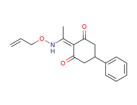 2-(1-Allyloxyamino-ethylidene)-5-phenyl-cyclohexane-1,3-dione
