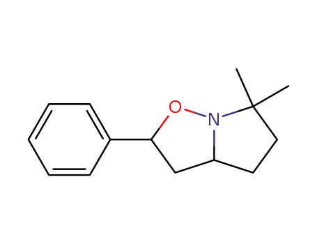 6,6-dimethyl-2-phenyl-hexahydro-pyrrolo[1,2-<i>b</i>]isoxazole