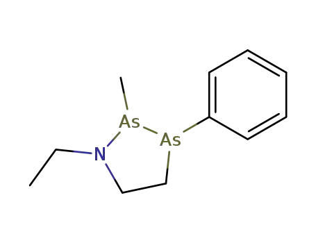 Molecular Structure of 60680-86-6 (1-ethyl-2-methyl-3-phenyl-[1,2,3]azadiarsolidine)