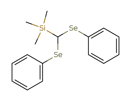 Silane, [bis(phenylseleno)methyl]trimethyl-