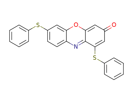 1,7-bis-phenylsulfanyl-phenoxazin-3-one