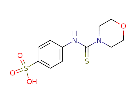 4-(morpholine-4-carbothioylamino)-benzenesulfonic acid