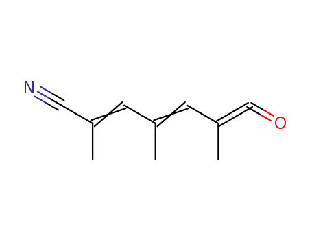 (2E,4E)-2,4,6-Trimethyl-7-oxo-hepta-2,4,6-trienenitrile