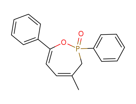 4-methyl-2,7-diphenyl-2,3-dihydro-[1,2]oxaphosphepine 2-oxide
